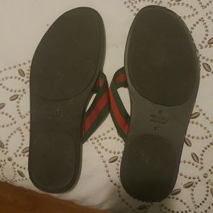 Gucci flip flops
